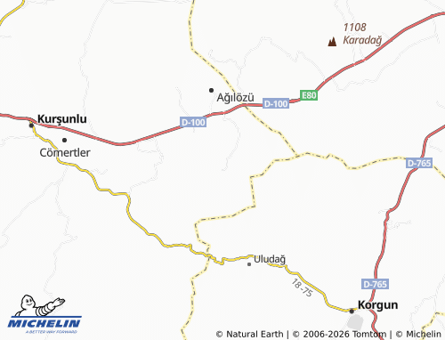 Mapa MICHELIN Göllüce - ViaMichelin