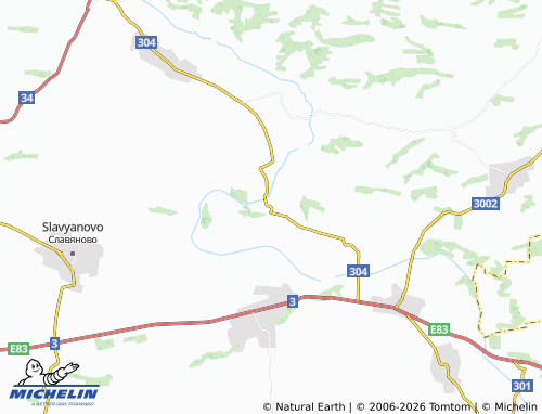 MICHELIN-Landkarte Tranchovitsa - ViaMichelin