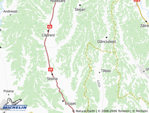 MICHELIN Slăvuța map - ViaMichelin