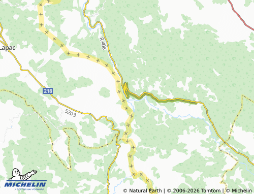 Mappa MICHELIN Martin Brod - ViaMichelin