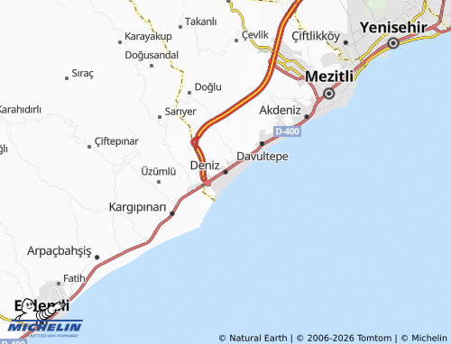 Mappa MICHELIN Deniz - ViaMichelin