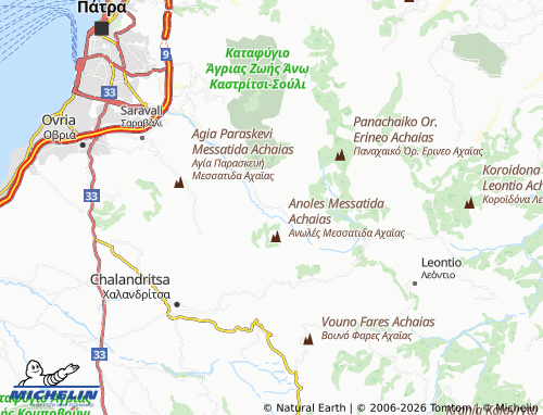 Carte MICHELIN Gkotsaiika - ViaMichelin