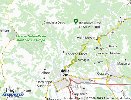 MICHELIN San Rocco map - ViaMichelin
