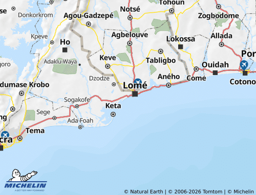 Mapa MICHELIN Ketu - ViaMichelin