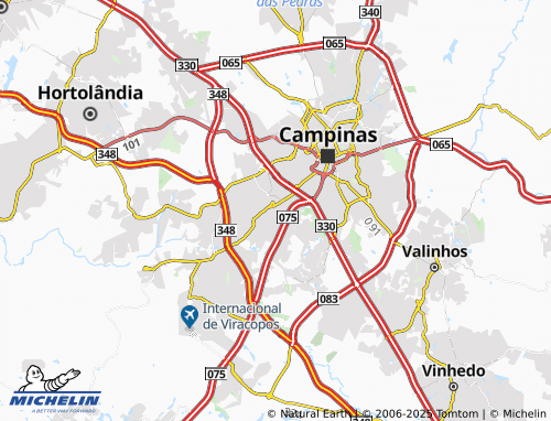 MICHELIN Jardim Santa Amália map - ViaMichelin