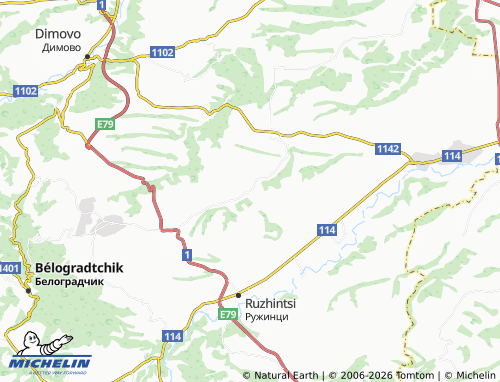 Carte MICHELIN Karbintsi - ViaMichelin