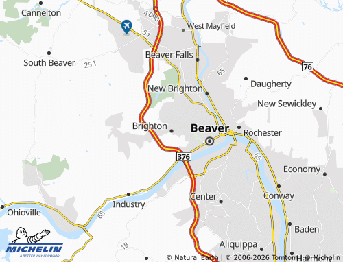 Mappa MICHELIN Brighton - ViaMichelin