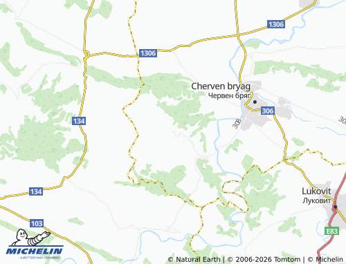 MICHELIN Breste map - ViaMichelin