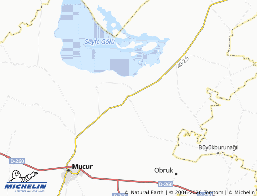 Mapa MICHELIN Budak - ViaMichelin