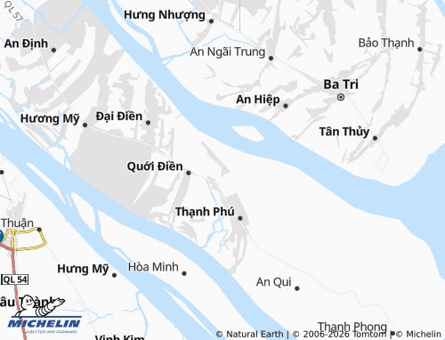 Mapa MICHELIN Mỹ Hưng - ViaMichelin