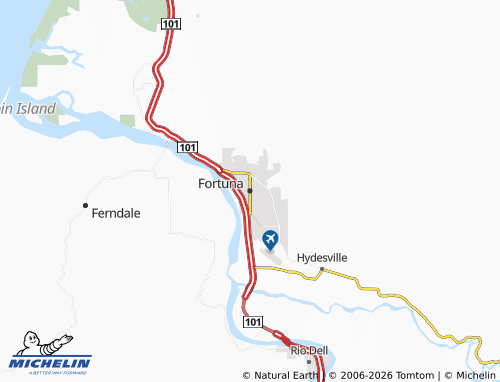 Mappa MICHELIN Fortuna - ViaMichelin