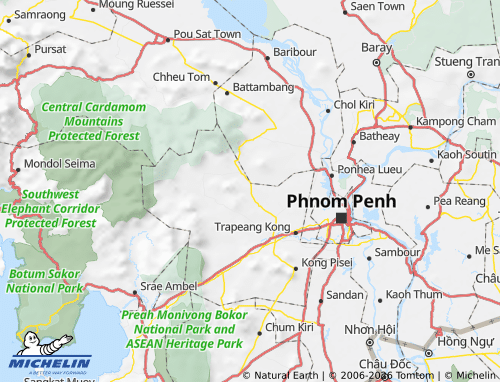 Mapa MICHELIN Thpong - ViaMichelin