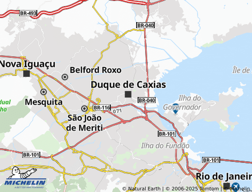 MICHELIN Vila Flávia map - ViaMichelin