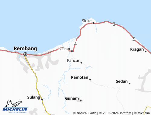 MICHELIN-Landkarte Warugunung - ViaMichelin