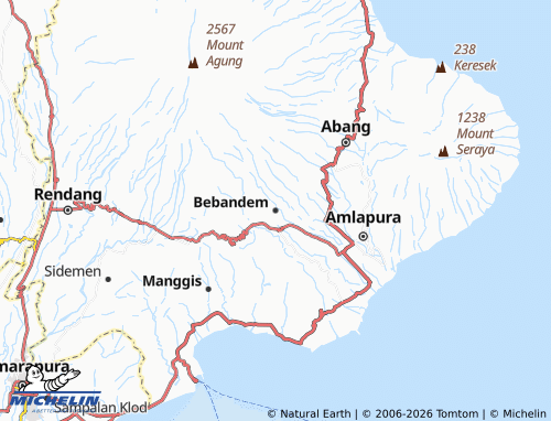 Mappa MICHELIN Bebandem - ViaMichelin