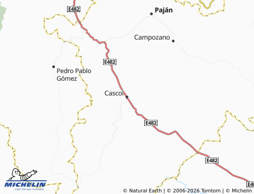 Mapa MICHELIN Cascol - ViaMichelin