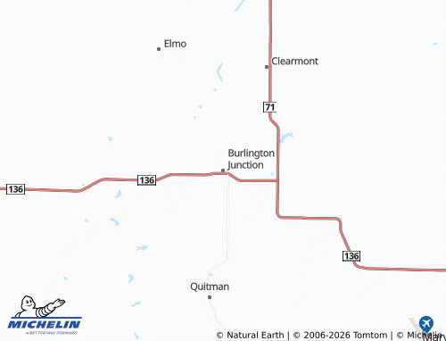 Mapa MICHELIN Burlington Junction - ViaMichelin