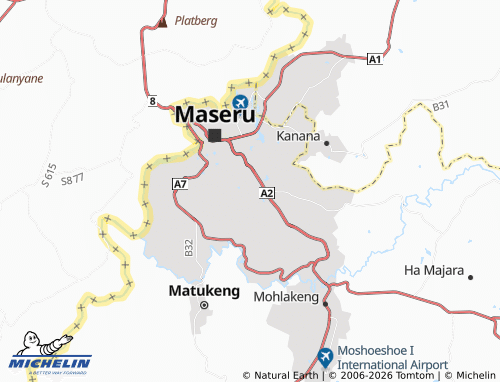Mapa MICHELIN Lower Seoli - ViaMichelin