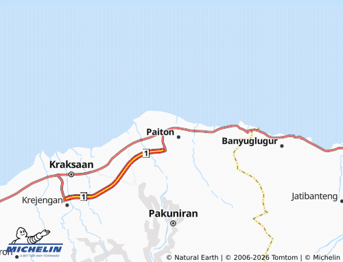 Mapa MICHELIN Sukodadi - ViaMichelin
