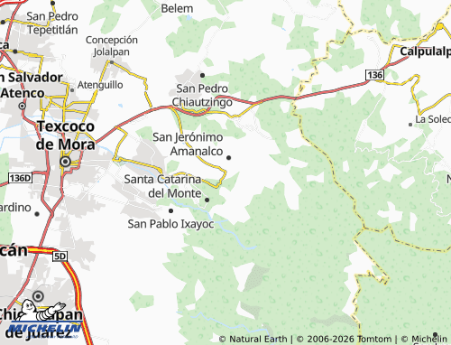 Mapa MICHELIN Santa María Tecuanulco - ViaMichelin