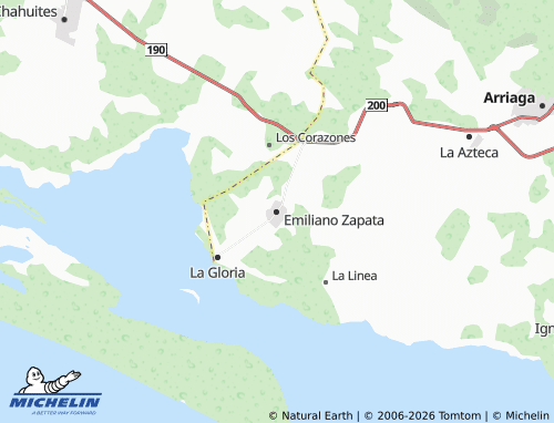 MICHELIN-Landkarte Emiliano Zapata - ViaMichelin