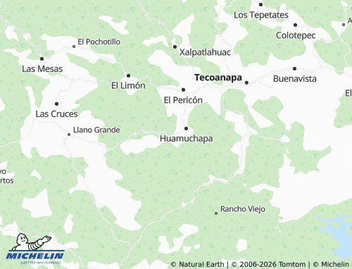 Mapa MICHELIN Villa Hermosa - ViaMichelin