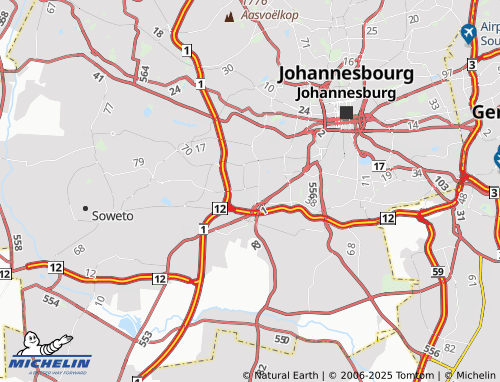 MICHELIN Ormonde View map - ViaMichelin