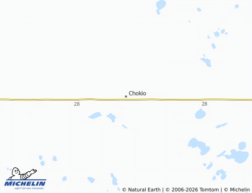Mappa MICHELIN Chokio - ViaMichelin