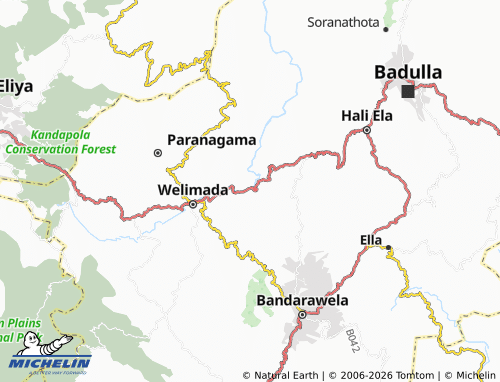 Mappa MICHELIN Koskanuwegama - ViaMichelin