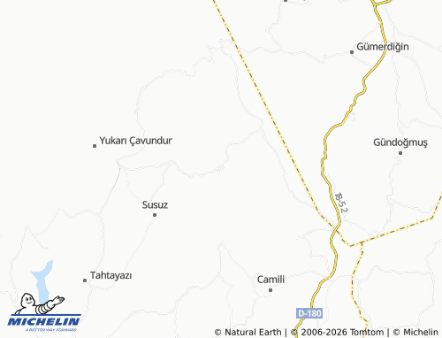 Mappa MICHELIN Dalyasan - ViaMichelin