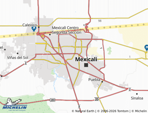 Mapa MICHELIN Santa Verónica - ViaMichelin