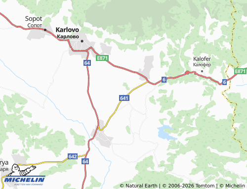 Mapa MICHELIN Marino pole - ViaMichelin