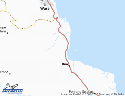MICHELIN Karang-Karangan map - ViaMichelin