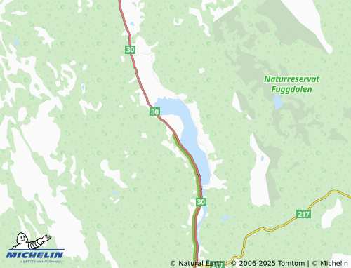 Carte MICHELIN Otnes - ViaMichelin