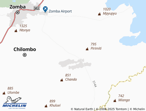 MICHELIN Pirimiti map - ViaMichelin