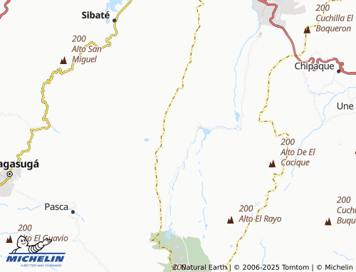 MICHELIN Las Margaritas Rural map - ViaMichelin