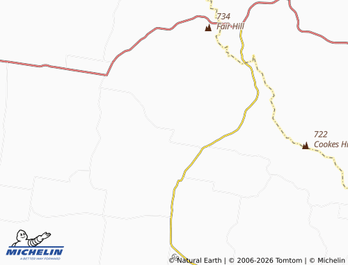 MICHELIN Peranga map - ViaMichelin