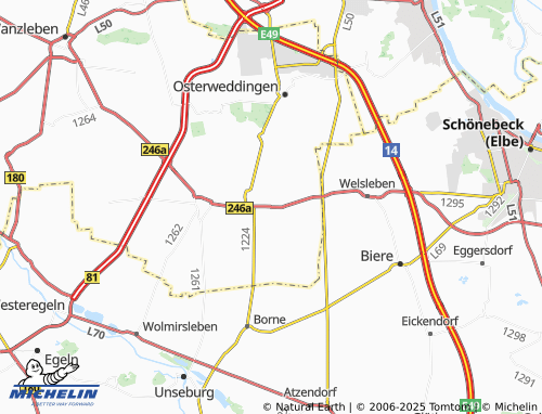 Mapa MICHELIN Stemmern - ViaMichelin
