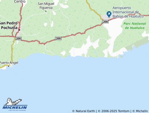 MICHELIN Barra de Cuatunalco map - ViaMichelin