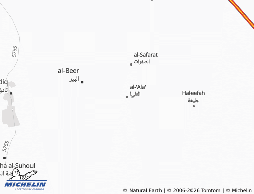 Mapa MICHELIN al-Ala - ViaMichelin