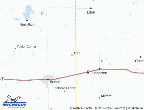 Mappa MICHELIN Artic - ViaMichelin