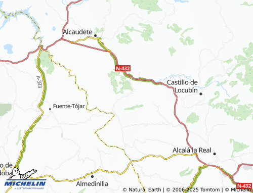 MICHELIN Sabariego map - ViaMichelin