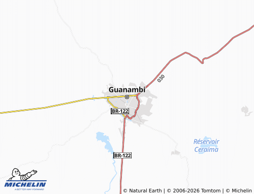 Mapa MICHELIN Guanambi - ViaMichelin