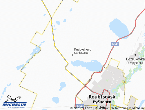MICHELIN-Landkarte Kuybyshevo - ViaMichelin