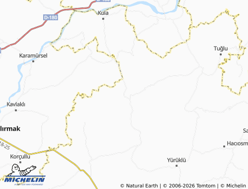 MICHELIN Hilalli map - ViaMichelin