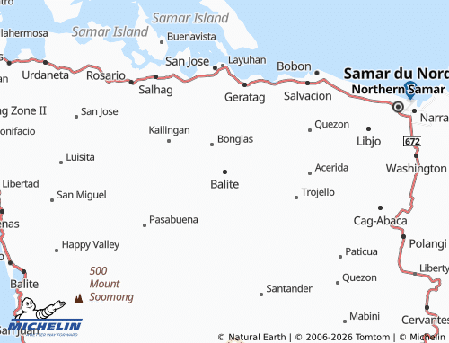 MICHELIN Balite map - ViaMichelin