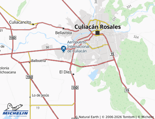 MICHELIN Casa Blanca map - ViaMichelin