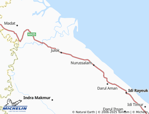 MICHELIN Meunasah Teungoh map - ViaMichelin