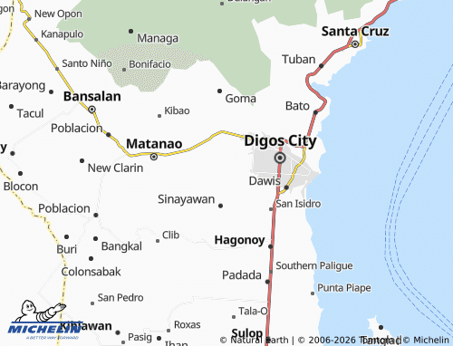 MICHELIN Igpit map - ViaMichelin