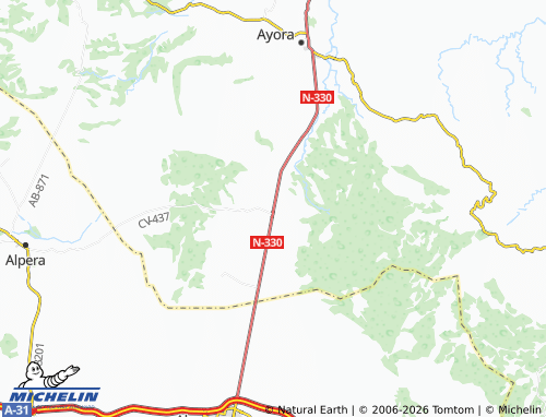 Mappa MICHELIN Casas de Madrona - ViaMichelin